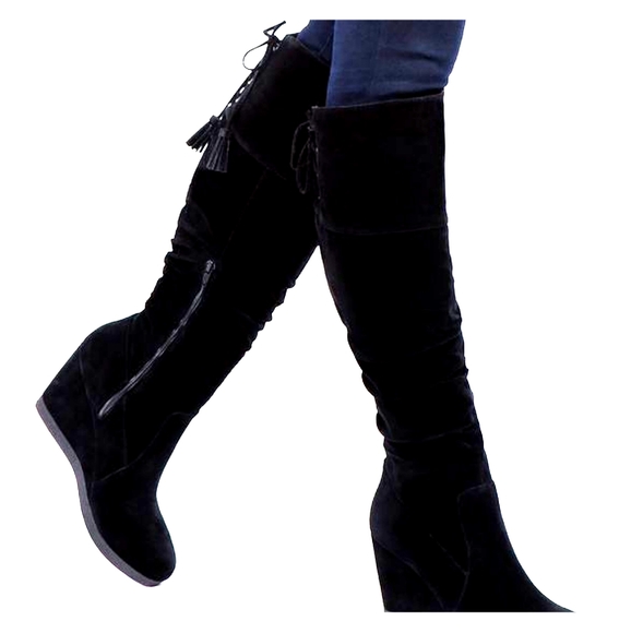 JustFab Shoes - 🌿Knee High Wedge Boot🌿